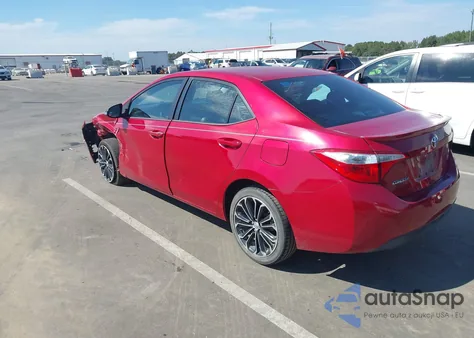 2015 Toyota Corolla S Plus из США, поврежденный, VIN 2T1BURHEXFC471069